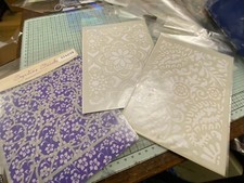 Signature Stencils floral, mandala, paisley large set refST4239 **SALE**