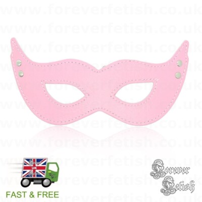 Masquerade Fetish Eye Cover Mask Bondage Swinger Wife Hide Face 