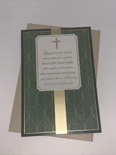 Hallmark DaySpring Pastor Thank You Card: Among You As One Who Serves Luke 22:25