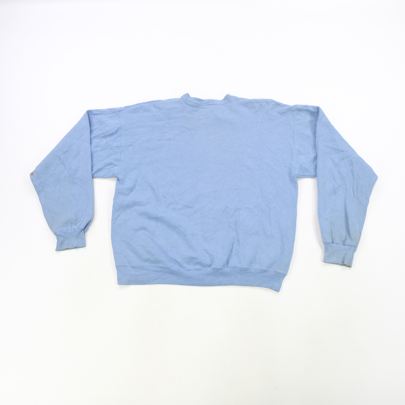 Rare VTG CHAMPION Athletic Apparel Signature Spell Out Sweatshirt 2000s Blue L image 7