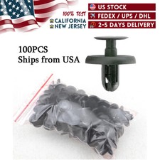 Engine Under Cover Push Type Retainer Clips Bolts Screw U-nuts For Lexus 100X