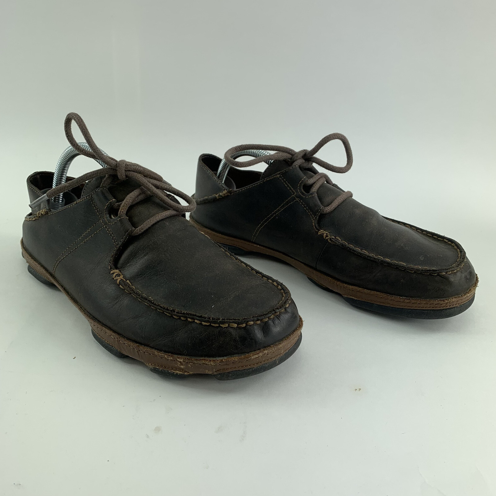 Mens 8.5 Olukai Ohana Lace Up Nubuck 