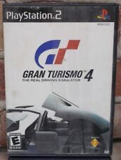 Gran Turismo 4 (PS2 PlayStation 2, 2005) BLACK LABEL - CiB Cleaned & Tested