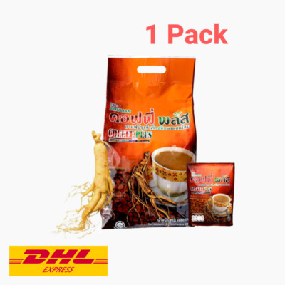 Zhulian Coffee Plus Instant Ginseng Extract Herb 20g Pack 84 Sachets