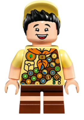 LEGO 'Up' Russell Minifigure Boy Junior Wilderness Explorer 43217