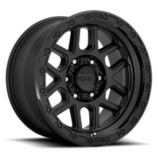 17 Inch Satin Black Wheels Rims Dodge Ram 2500 3500 8x6.5 Lug Kmc Mesa Km544 18