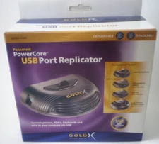 GoldX Products Powercore USB Port Replicator GXSU-1120