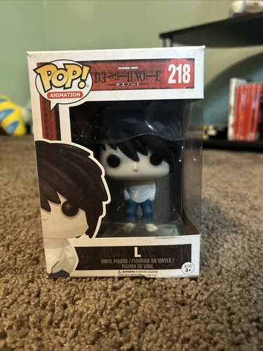 Funko Pop Death Note L -  218 - Anime Animation Minor Box Damage