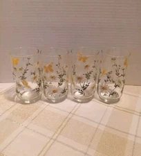 Libbey Glass Company Daisy Cooler Set Of 4