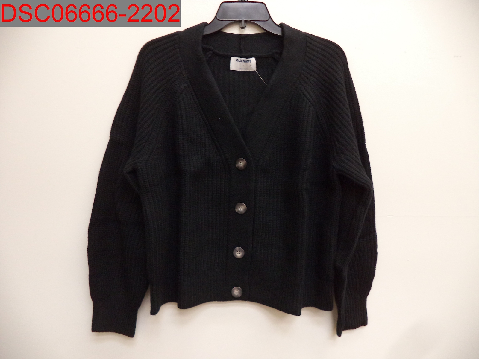 Brushed Shaker-Stitch Cardigan Sweater 