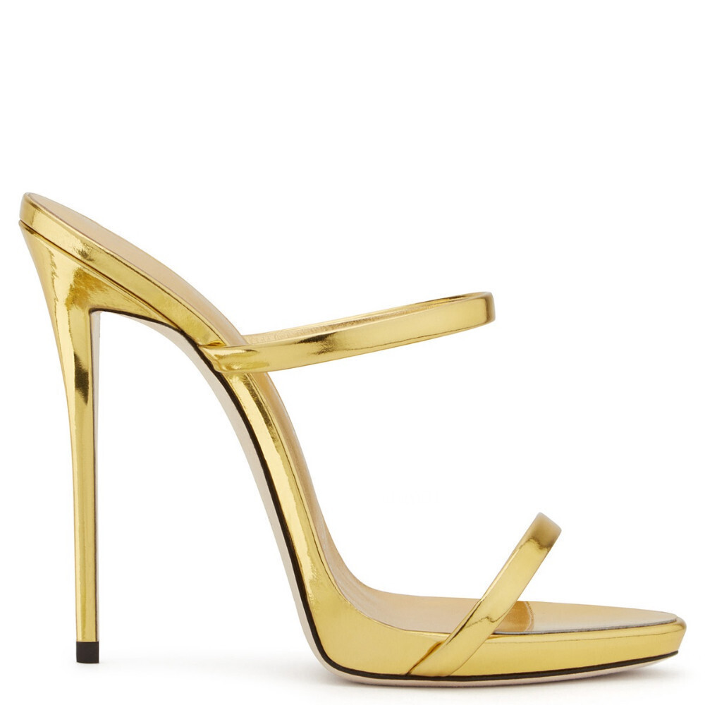 PANTOFOLA D’ORO Scarpe sandali eleganti donna plateau tacco alto ciabatte moda punta aperta eleganti