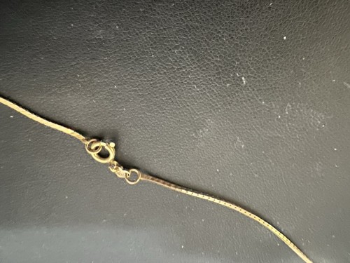 CADENA/COLLAR ESLABONES CAJA 30” ORO AMARILLO 14K. Firmado OR. 4,1 g. Exc $78/g. - Imagen 2 de 3