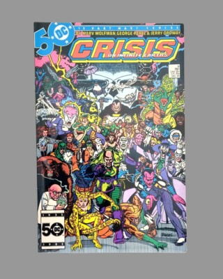 CRISIS ON INFINITE EARTH COMIC BOOK #9  DC COMICS 1985 