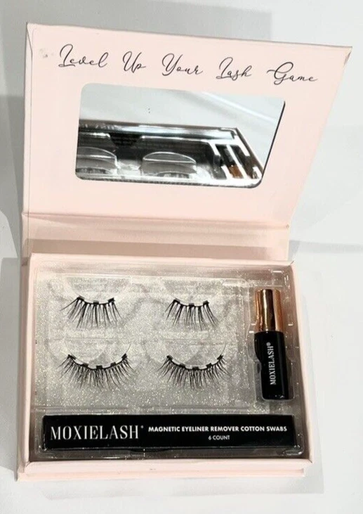 2 Pairs MOXIELASH Magnetic Eyelashes Set Eye lashes | Reusable | 100% Silk - Image 4 of 4