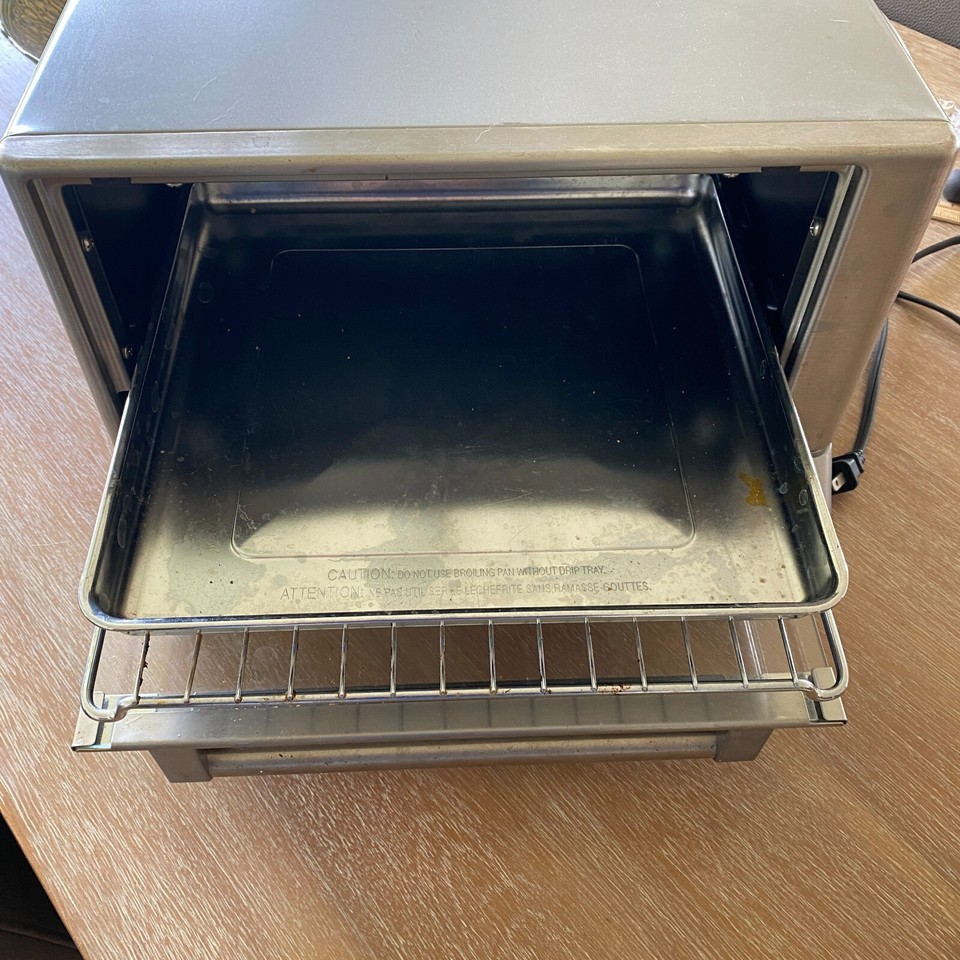 Cuisinart TOB195 Exact Heat Toaster Oven Broiler, Stainless, Silver eBay