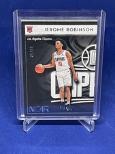JEROME ROBINSON 2018-19 PANINI NOIR ASSOCIATION EDITION ROOKIE RC #D 45/85