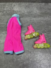 Vintage Barbie Rollerblading Outfit Rollerblades Jumper