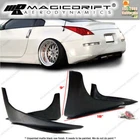 For 03-09 Nissan 350Z Fairlady Z Z33 JDM Rear Bumper Aprons Side Splash Guards