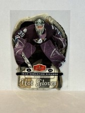 Jean-Sebastien Giguere 2006-07 Fleer Flair Showcase Hot Gloves Insert Card # HG1