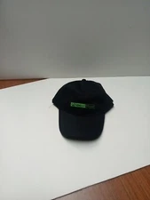 Simple Mobile Cap Hat Adult Adjustable Black 100% Cotton 