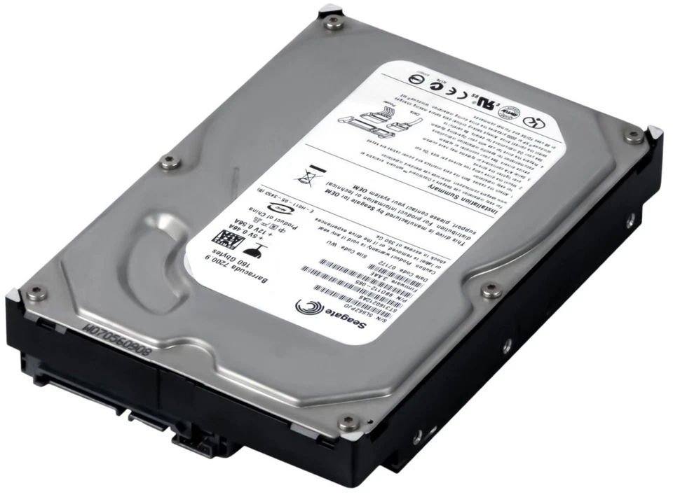 Hard Drive Seagate Barracuda 7200.9 ST3160212AS 160GB 7200 RPM 2MB SATA II 3.5" - Image 3 of 3