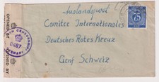 Gemeinsch.Ausg.Mi. 934, Hedeper &uuml; B&ouml;r&szlig;um, - Genf, 3.3.47, brit. Zensur