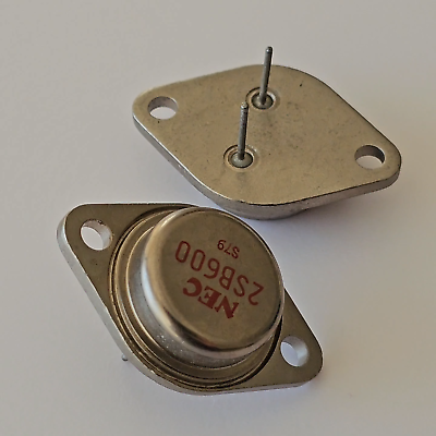 4pcs 2SB600 PNP power transistor Genuine New NEC TO-3 200V 4pcs 2SB600 PNP power transistor Genuine New NEC TO-3 200V