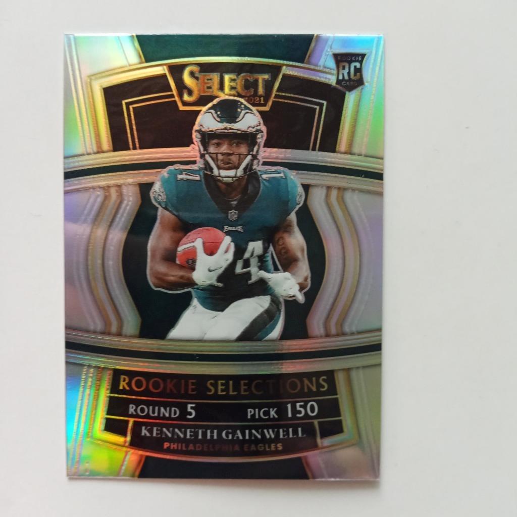 2021 Select Kenneth Gainwell Silver Prizm Rookie Selections RC #RS-15 Eagles