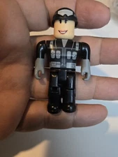 Roblox Jazwares Jailbreak Museum Heist Swat Boss Black Toy Mini Figure C271