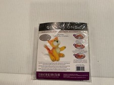 Dimensions Feltworks Needle Felting Kit Wool Yellow Cat-72-74041 Craft New