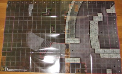 HELM'S DEEP / MINAS TIRITH Lord of the Rings LOTR HeroClix Map