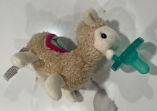 Lily Llama WubbaNub Pacifier by Mary Meyer Infant Silicone Pacifier 0-6 Mos AK95