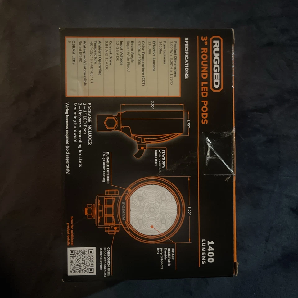 Sylvania 2 Led Pods - Image 2 of 4