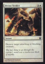 Divine Verdict - Theros: #8, Magic: The Gathering Nm C267