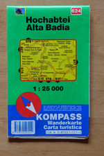 Kompass Wanderkarte Hochabtei Alta Badia Nr. ...
