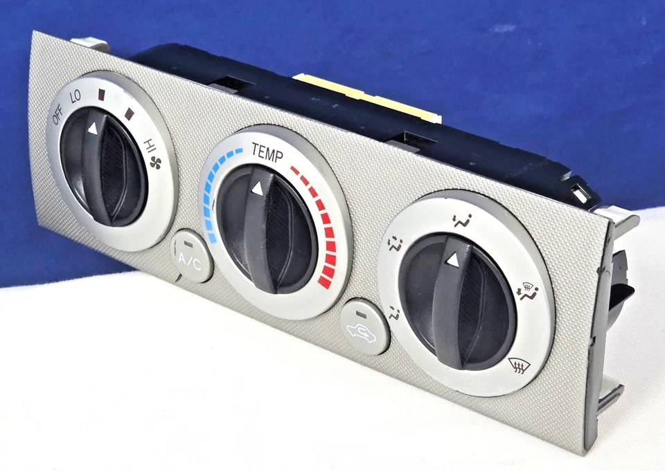 Toyota Tacoma 2005-2008 aire acondicionado temperatura calor manual control de clima metálico Foto 2 de 4