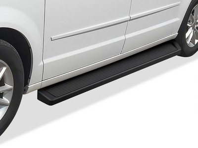 iBoard Black Running Boards Style Fit 11-20 Dodge Grand Caravan