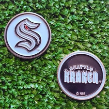 NHL Seattle Kraken Golf Ball Marker New