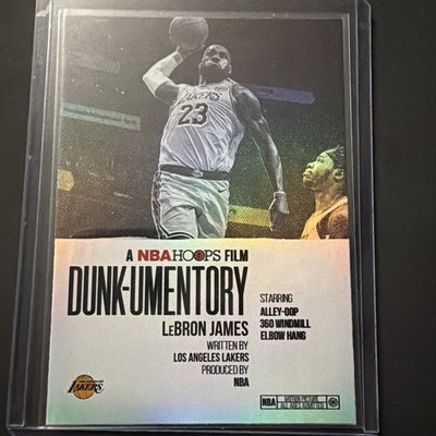 2025-26 Topps NBA HOOPS Lebron James DUNK-UMENTORY SP   