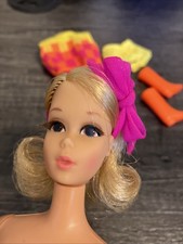 Vintage 1970 Blonde Walking Jamie Barbie Doll 1132  COMPLETE Outfit MINTY