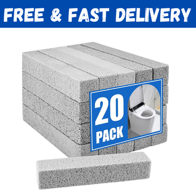 #ad 20Pack Pumice Stone for Toilet Cleaning Bowl StickPowerfully Cleans Hard Water $14.99