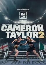 Chantelle Cameron vs Katie Taylor 2 Boxing Fight 2023 Poster Print