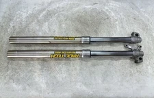 USED OEM 05 2005 KAWASAKI KX250F LEFT & RIGHT FRONT FORKS SUSPENSION SET