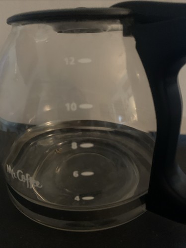 Mr. Coffee 12 Cup Glass Replacement Pot Carafe Black - Picture 2 of 5