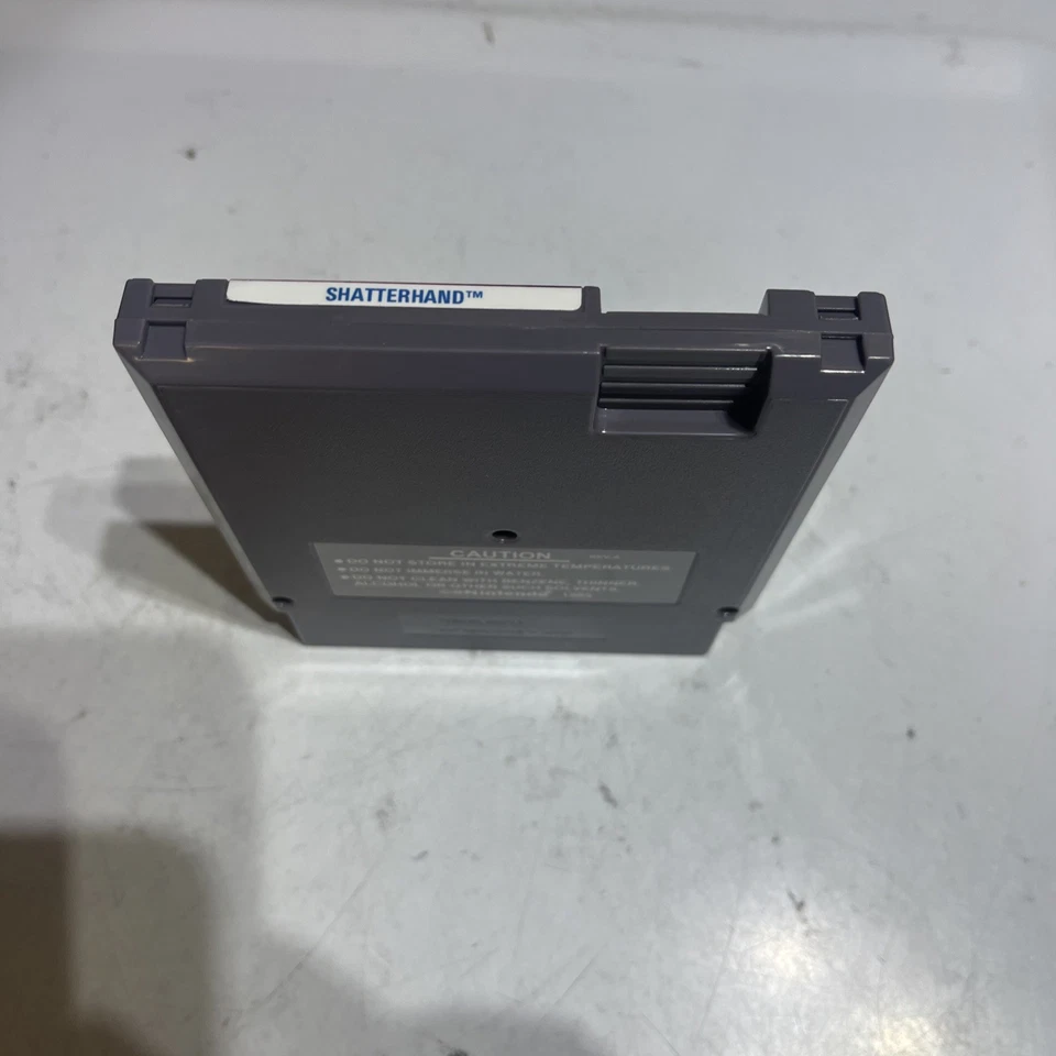 Shatterhand Nintendo NES Limpio Probado Funcionamiento Raro Romper Mano Muy Buen Estado Foto 3 de 4