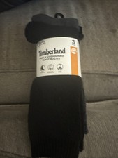Timberland Boot Socks 3 Pack Size Large