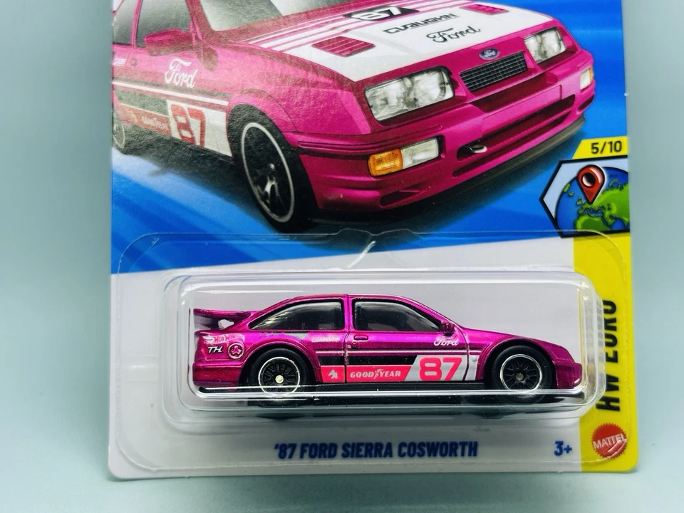 Hot Wheels 2026 Super Treasure Hunt STH # ‘87 Ford Sierra Cosworth Int Card - Image 2 of 4