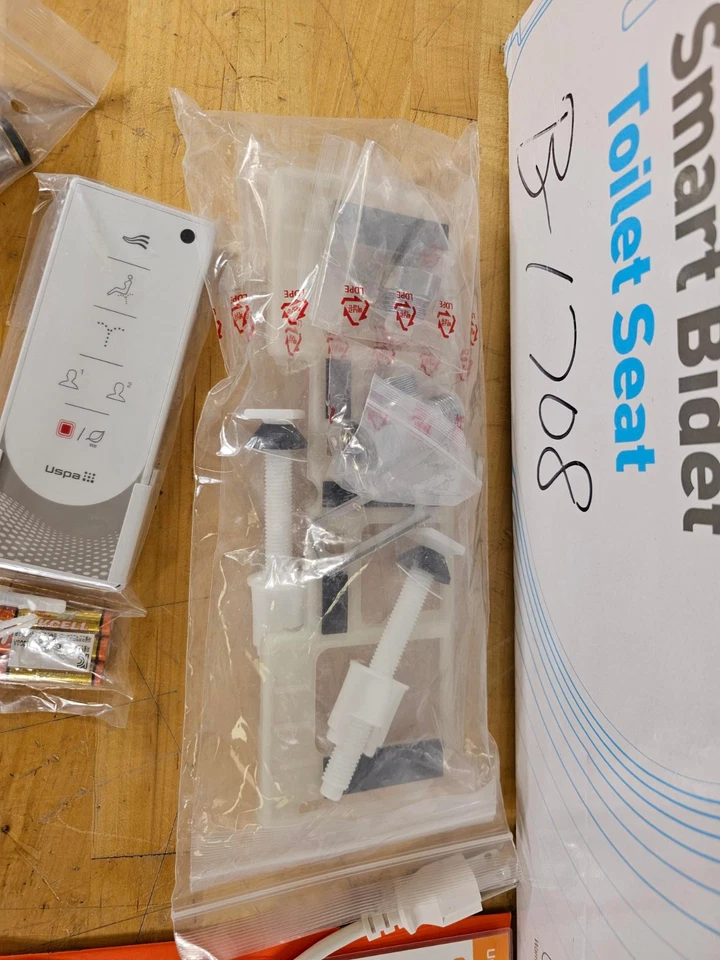 ALARGADO - Asiento de inodoro bidé eléctrico ajustable BioBidet USPA UB-6800U Foto 3 de 4