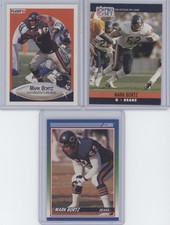 Lot of 17 Different Mark Bortz Football Cards