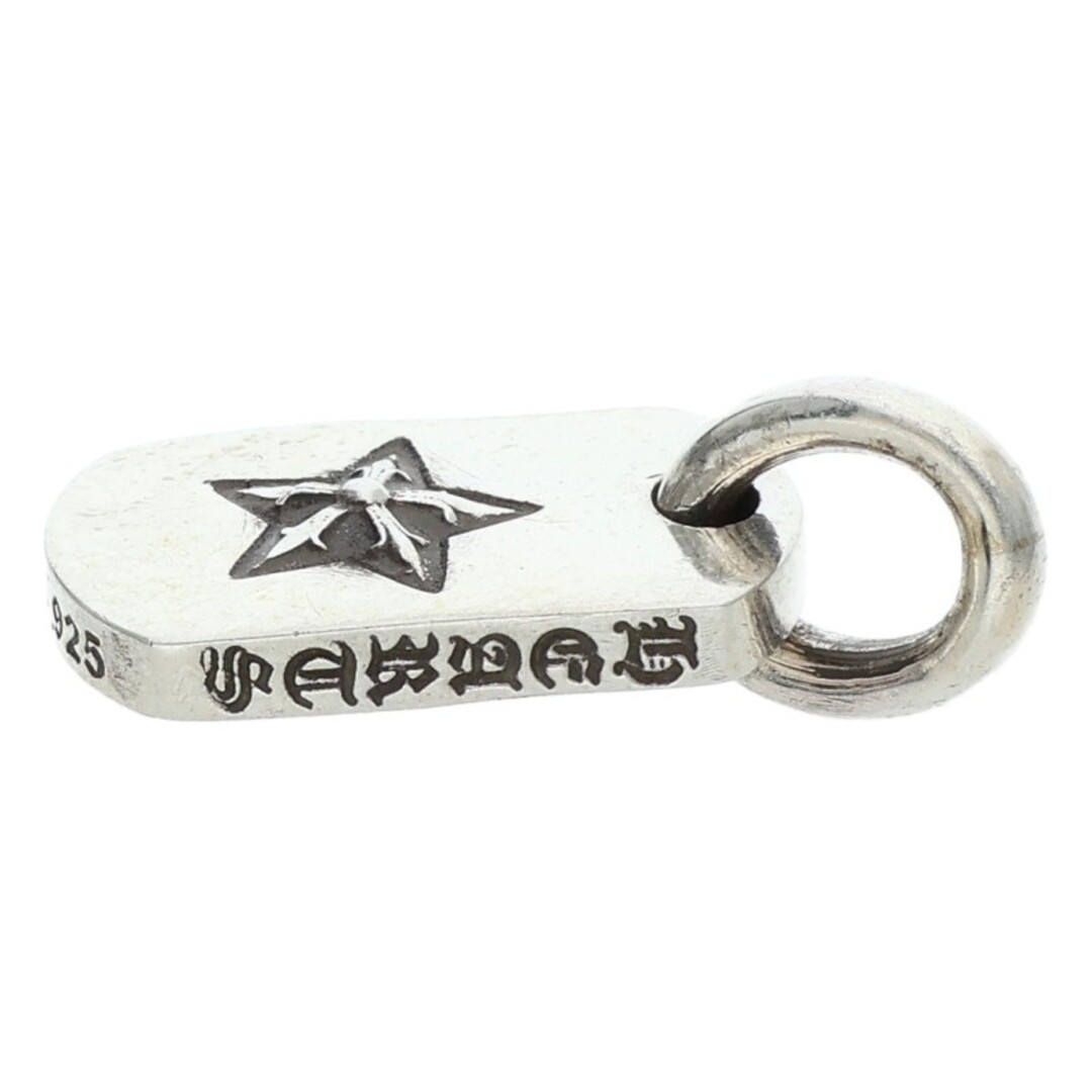 Chrome Hearts D T TNY Star Tiny Dog Tag Charm Silver Necklace Top Men's Used 1b1 thumbnail 5